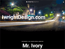 Tablet Screenshot of iwrightdesign.com